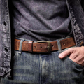 Caleb Heritage Leather Belt