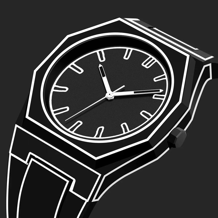 Noir Outline Watch